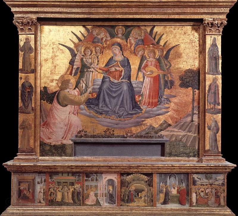 GOZZOLI, Benozzo Madonna della Cintola df France oil painting art